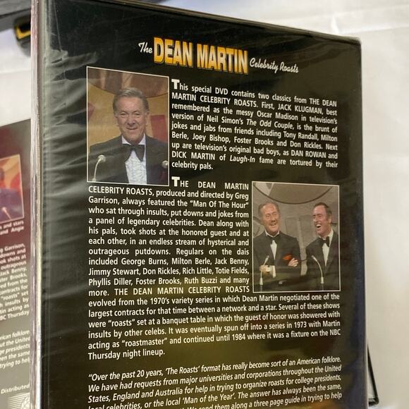 Dean Martin Celebrity Roasts DVD Lucille Ball Joan Collins Greg Garrison LOT NWT - Picture 4 of 9